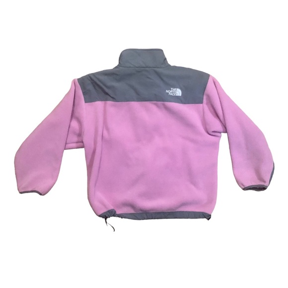 The North Face pink and gray Polartec fleece jacket, Youth/Junior Medium - Picture 2 of 7